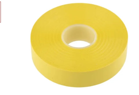 Advance Tapes AT7 Yellow PVC Electrical Tape, 19mm x 33m